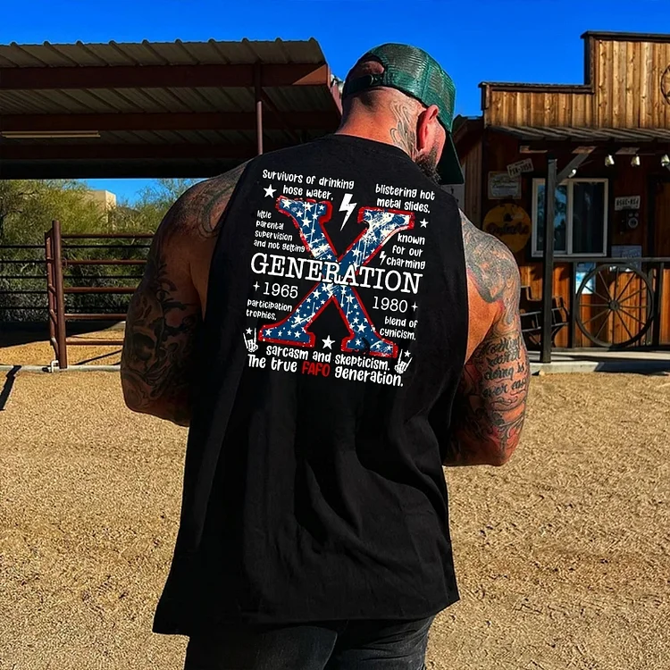 GenX Tank Top | Custom EST for 1965-1980 Generation 
