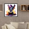 (40*40cm)Halloween Pterosaur - Full Round Drill Diamond Painting