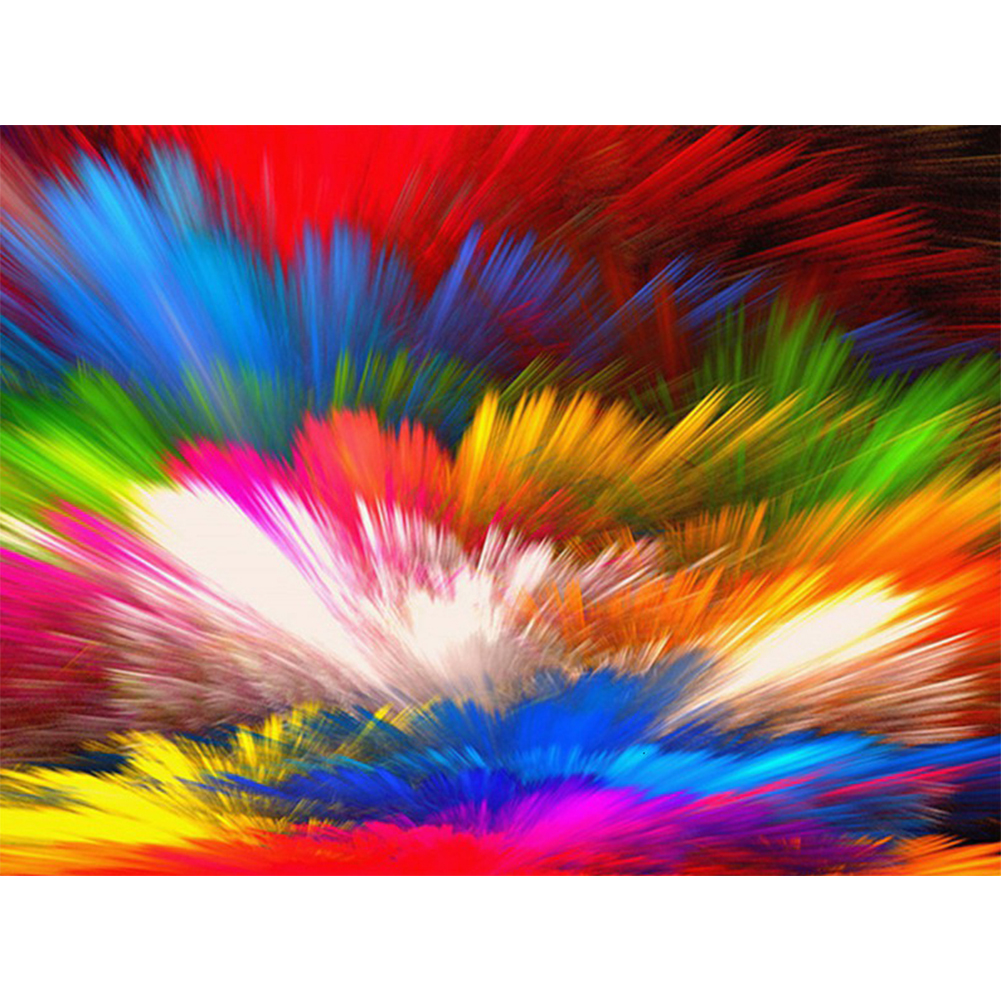 

40*30CM - Round Drill Diamond Painting - Abstract Starlight, 501 Original