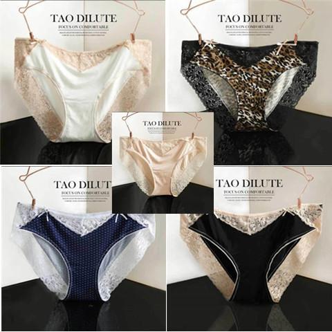  thdmladies 5sets/ Breathable Stretch Lace Panties thedmladies