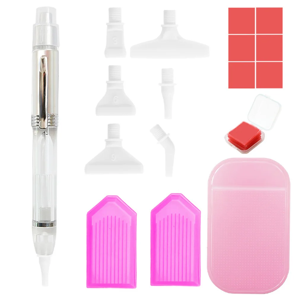 Diamond Painting Pen Diamond Art Drill Pen LED Light Multifunction for Beginners