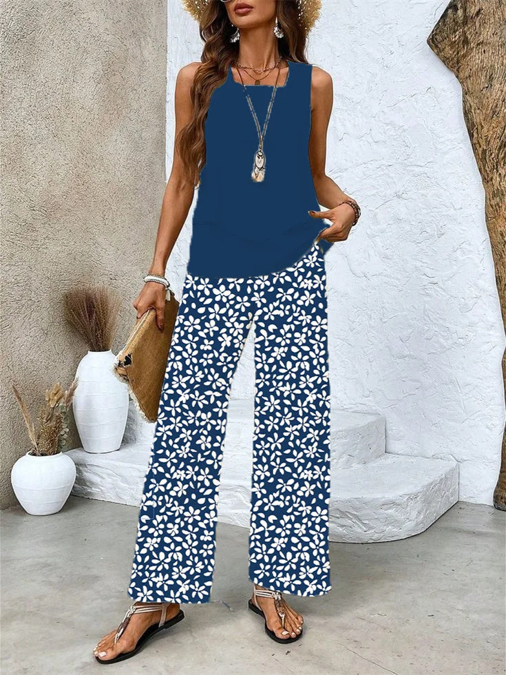 Women Long Sleeve V-neck Graphic Floral Printed Top
