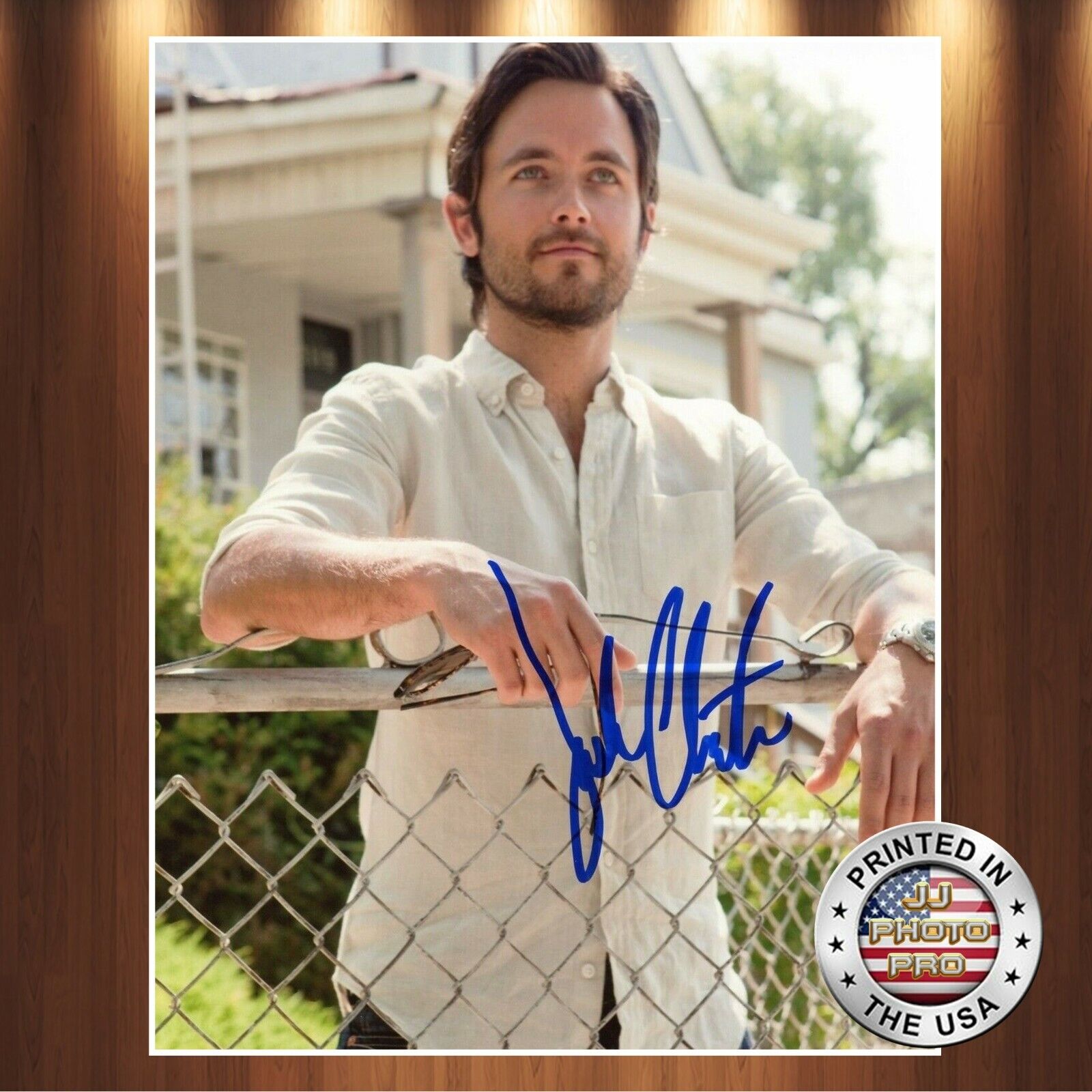 Justin Chatwin Autographed Signed 8x10 Photo Poster painting (Shameless) REPRINT