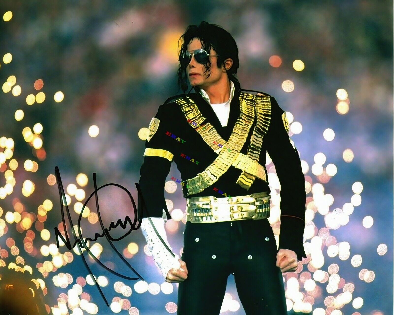 Michael Jackson King of Pop Autographed signed 8x10 Photo Poster painting Reprint