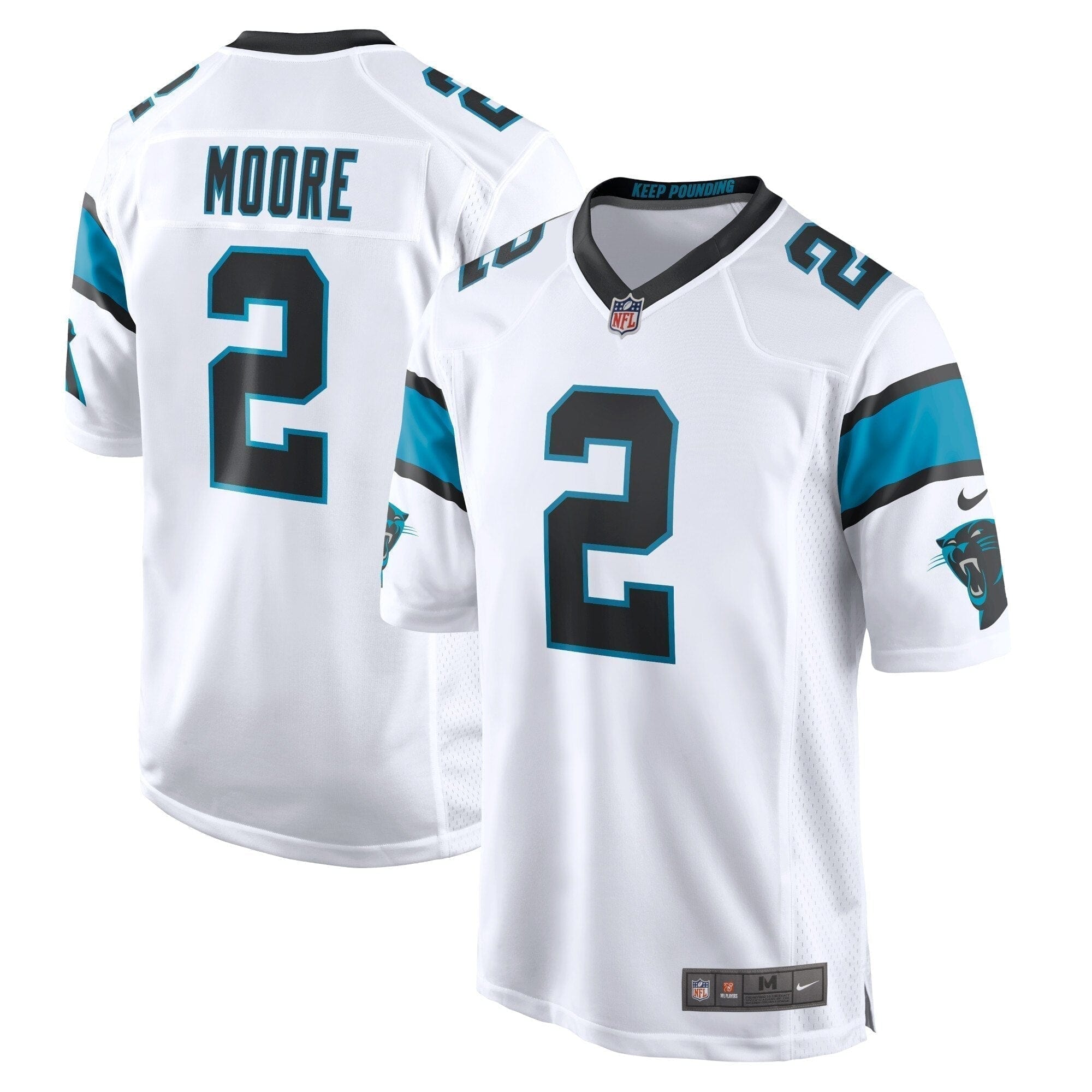 DJ Moore Carolina Panthers Jersey mysite