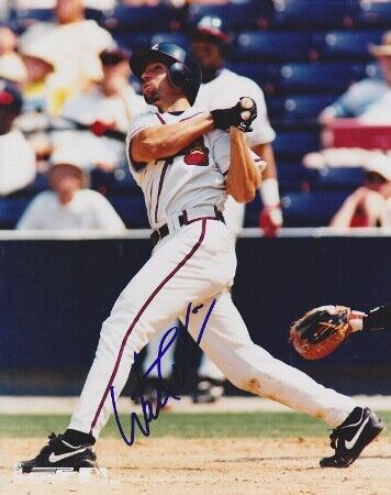 Walt Weiss Signed - Autographed Atlanta Braves 8x10 inch Photo Poster painting + Real Deal COA