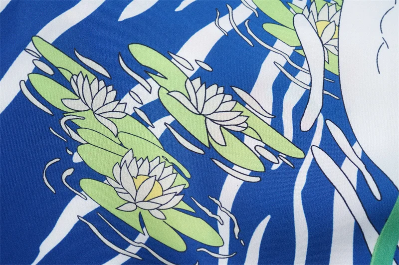 Casablanca 2023 new silk long-sleeved shirt