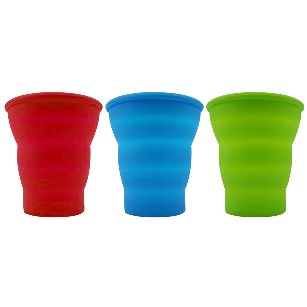 

Portable Silicone Folding Mug Outdoor Collapsible Water Coffee Drinking Cup, Blue, 501 Original