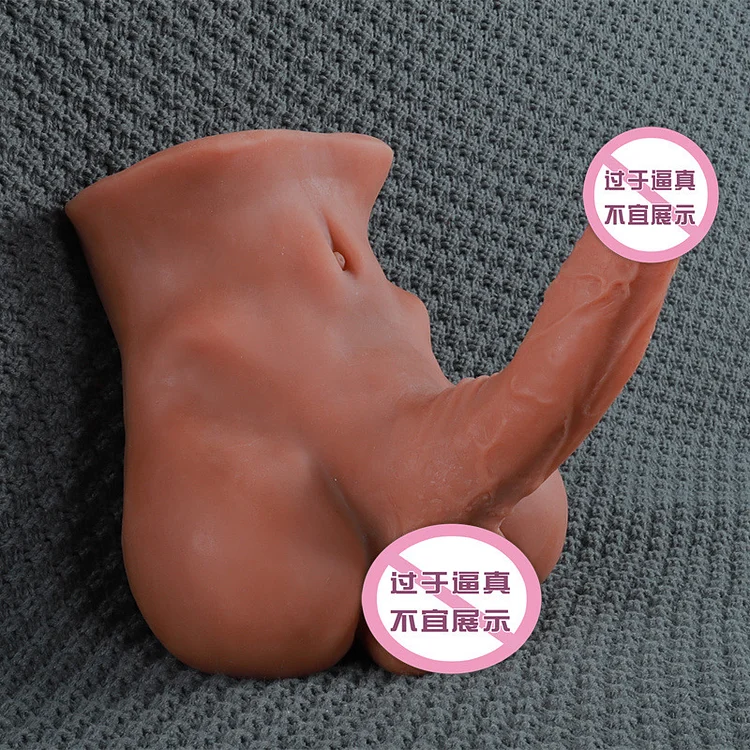 Lifelike Female Silicone Hip Masturbator – Semi-Solid Yin Mold for Realistic Solo Pleasure (Detachable & Easy Clean)