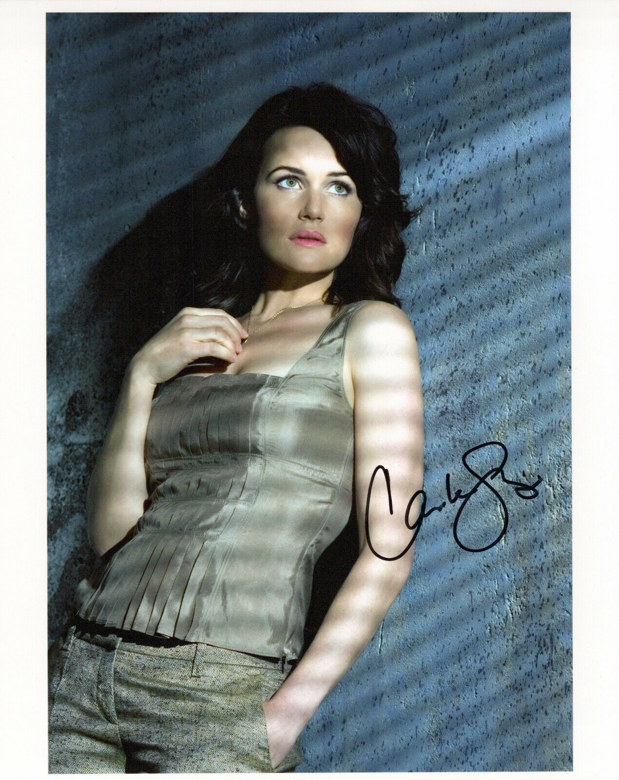 Carla Gugino glamour shot autographed Photo Poster painting signed 8x10 #4