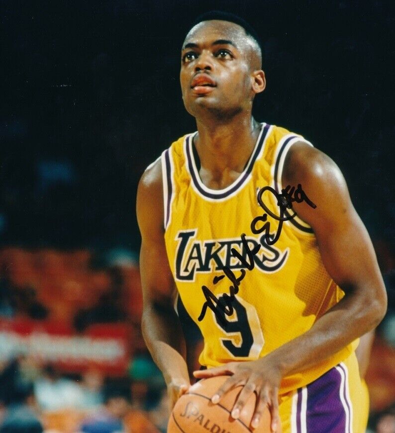 Nick Van Exel Autographed Signed 8x10 Photo Poster painting ( Lakers ) REPRINT