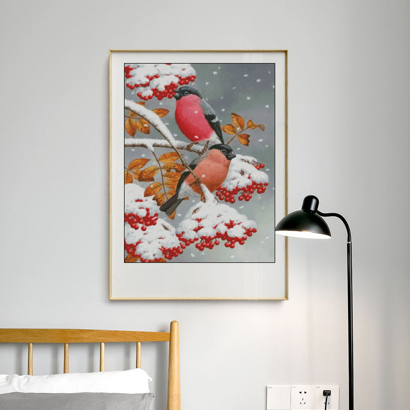 [JJ237-Red Tit] Painting Fairy Cross Stitch