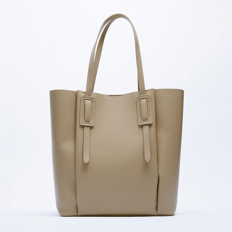 Za large capacity shoulder bag women's winter bag fashion tote bag Female luxury designer Top-handle Bags Fashion Brand Handbags