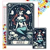 (45*75cm)Mermaid - Full Square Drill Diamond Painting