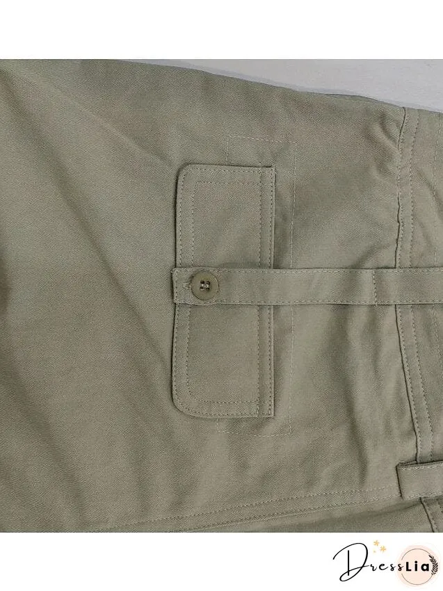 Contemporary Black Cargo Pants