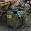 Camping Storage Bag Large Capacity Foldable Bag for Hiking Picnic Travel (Green)