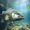5pcs Fishing Lures Whopper Popper Artificial Bait with Rotating Tail Crankbait