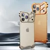 Aluminum Alloy Irregular Shape Frameless Phone Case (iPhone Compatible)