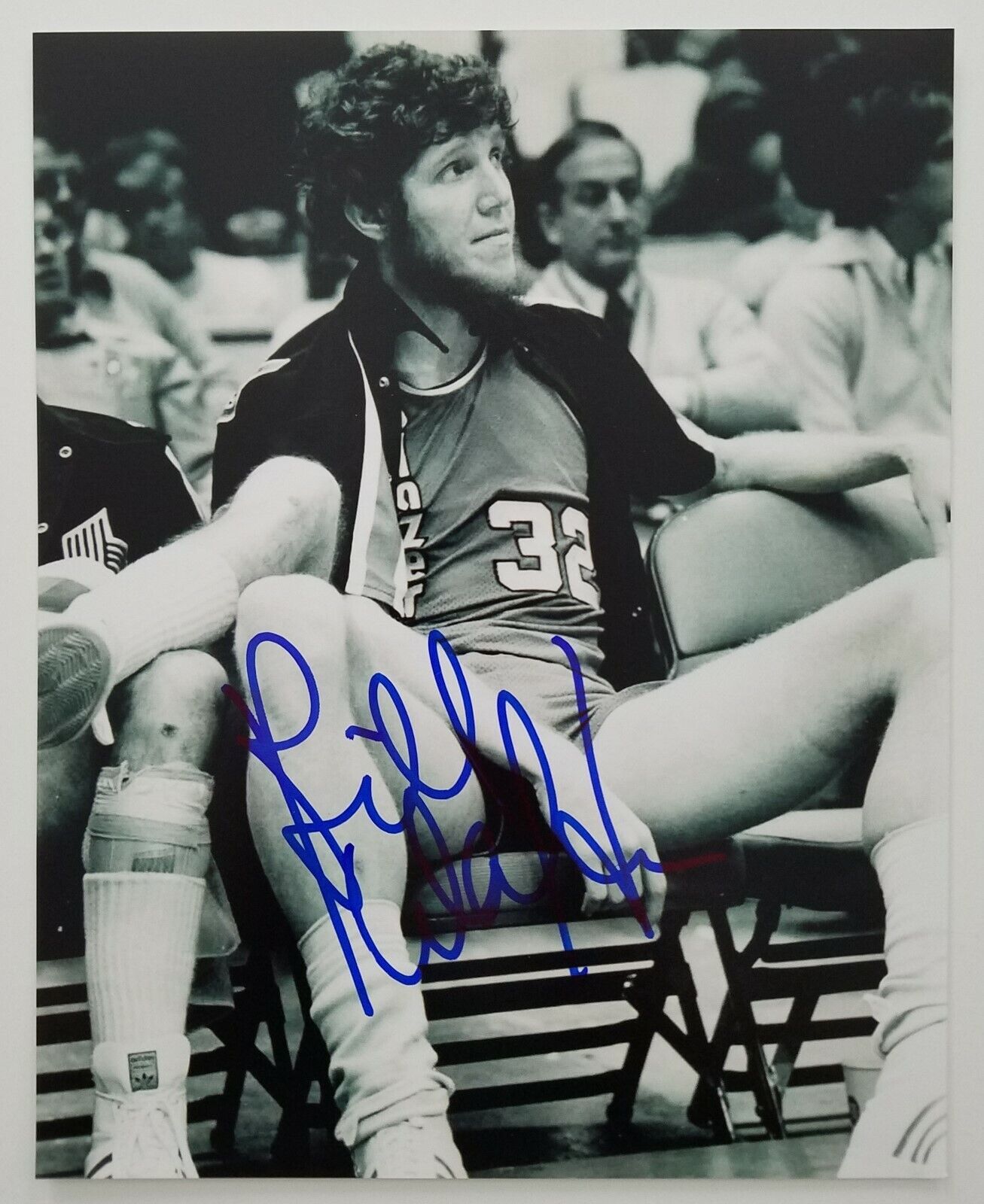 Bill Walton Signed 8x10 Photo Poster painting NBA Portland Trailblazers Blazers Basketball RAD