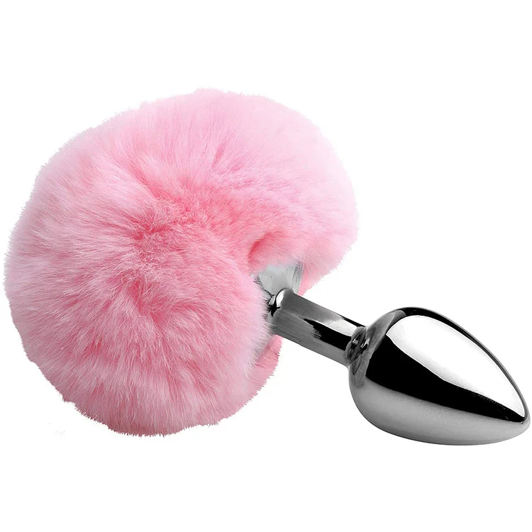 Fluffy Bunny Tail Anal Plug G08