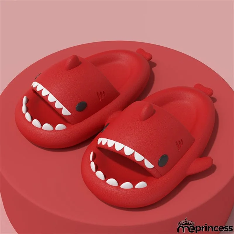 Super Soft Cozy Durable EVA Shark Slides for Unisex