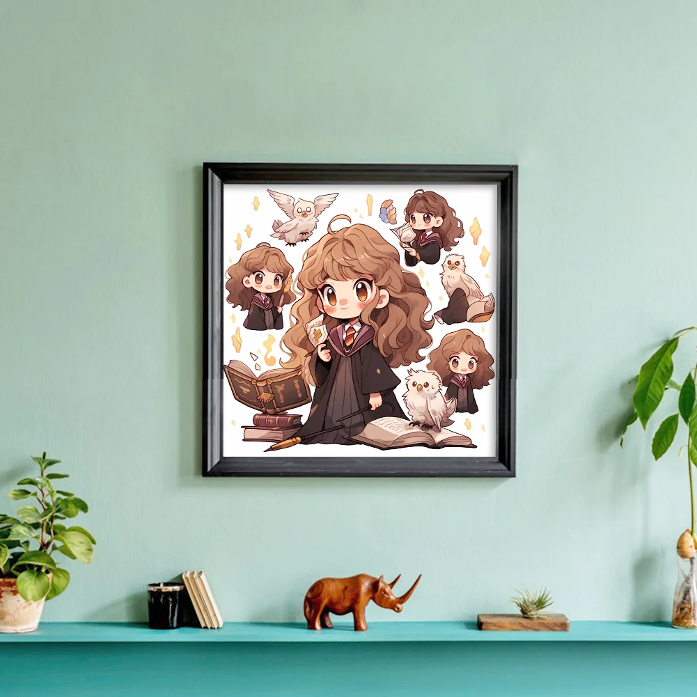 Diamond Painting - Full Round Drill - Hermione Granger(Canvas|40*40cm)