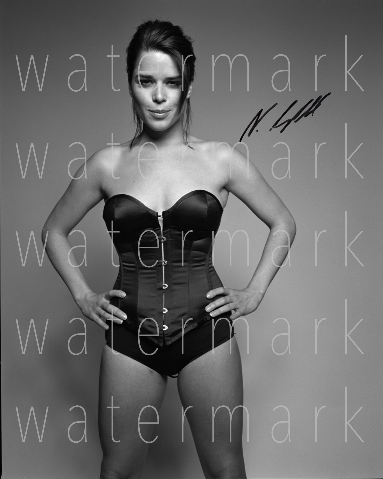 Neve Campbell sexy hot signed 8X10 print Photo Poster painting poster picture autograph RP