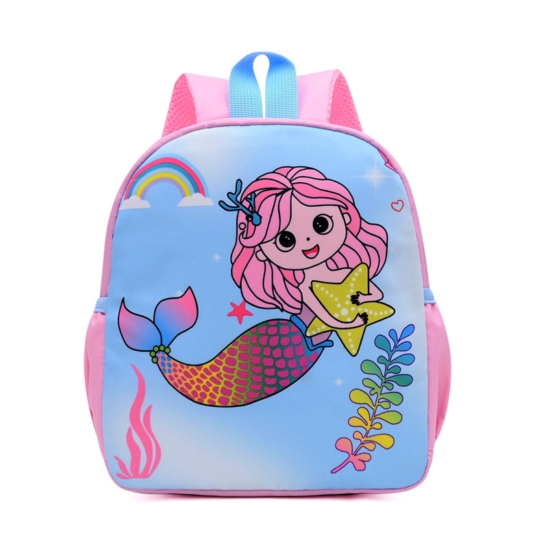Spring New Children’s Backpack Bag Boy’s Backpack Cartoon Cute Girl Backpack Baby Kindergarten