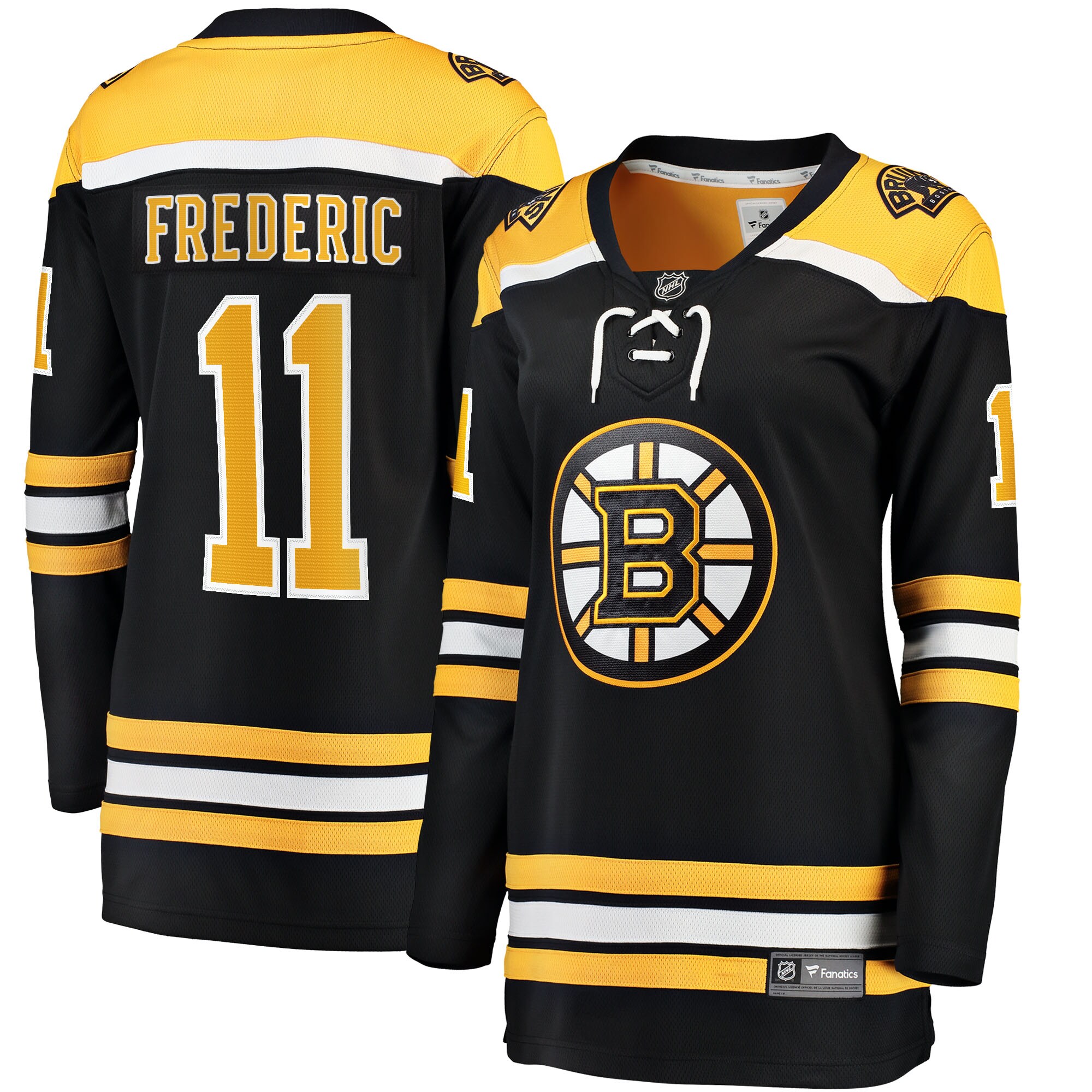 Trent Frederic Boston Bruins Fanatics Women’s Home Breakaway  Jersey – Black mysite