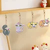 >SALE<6 PCS Double Sided Special Shape Diamond Painting Art Keychain Pendant (Cat)