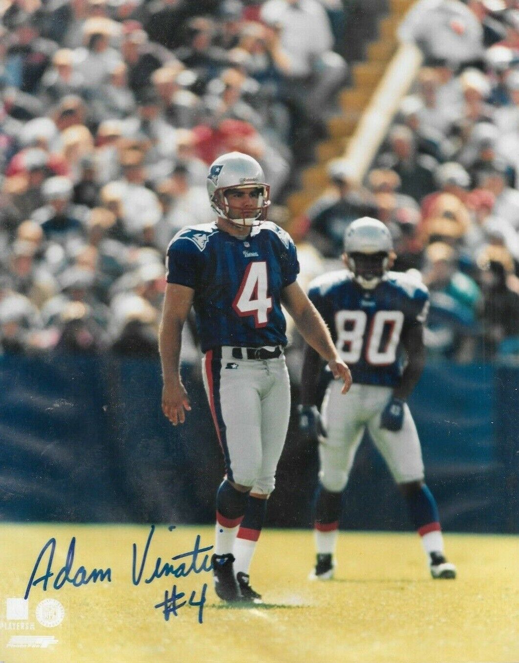 Adam Vinatieri Autographed Signed 8x10 Photo Poster painting ( Patriots ) REPRINT