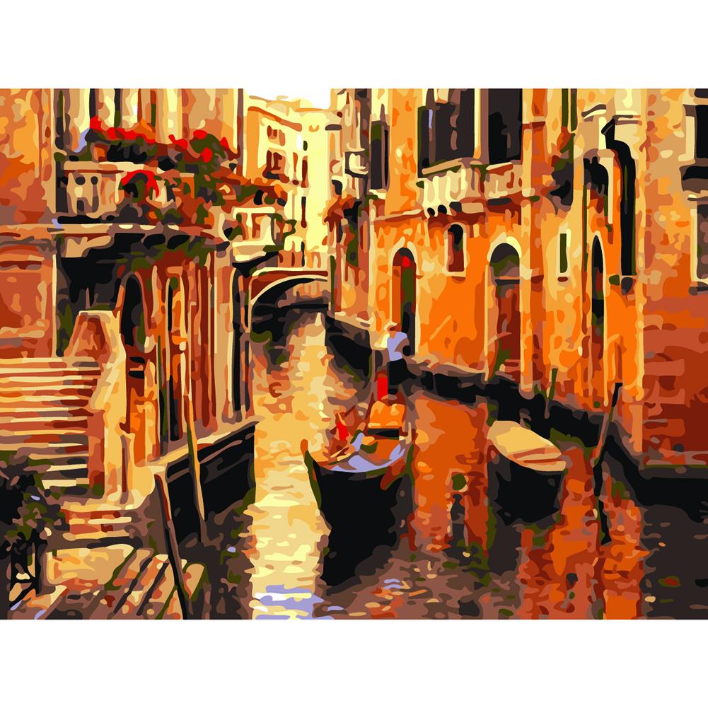 

40*50CM Paint By Numbers-Venice Scenery, 501 Original