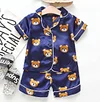 Kid Baby Girl Boy Short Sleeve Child Sleepwear Pajamas