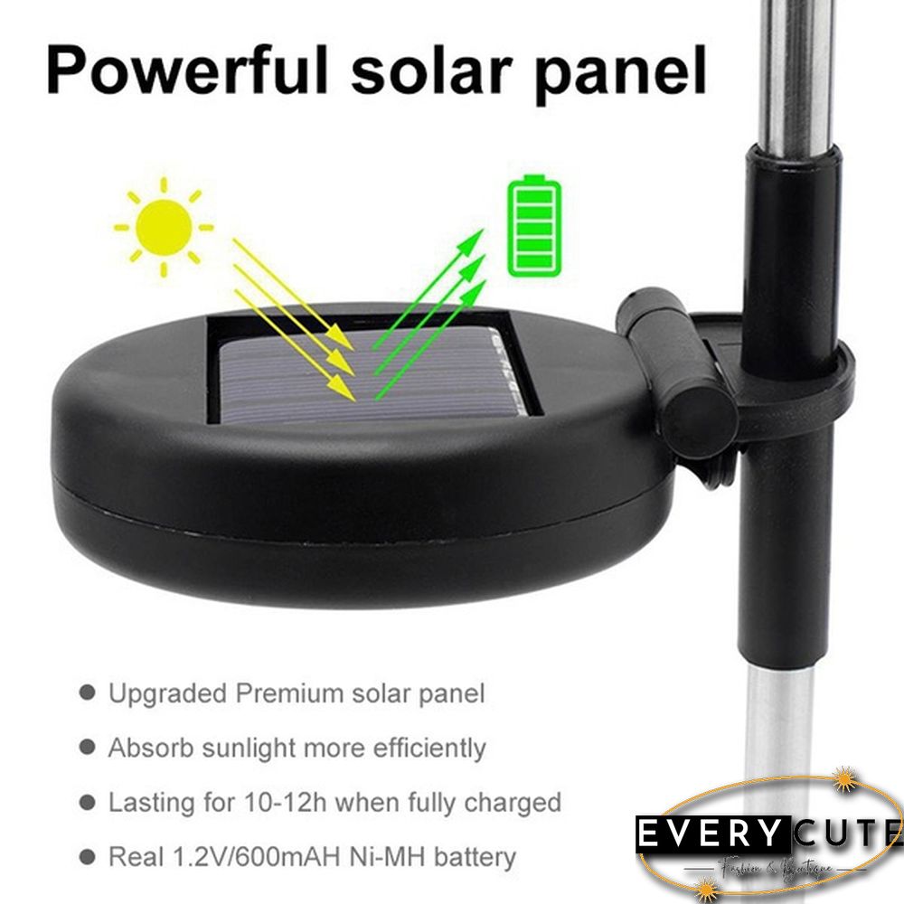 Newest Upgrade Solar Garden Decorative Lights Outdoor Solar Powered 40Copper Wires String Landscape Light Diy Flowers Fireworks Trees for Walkway Patio Lawn Backyard,christmas Party Decor