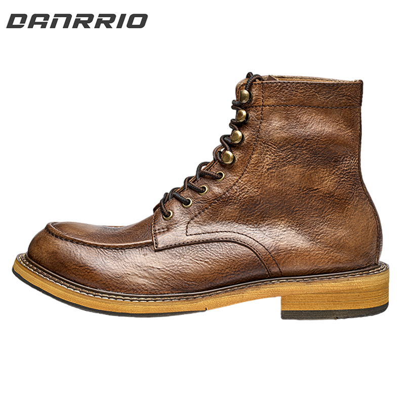 DANRRIO Handmade Retro Upgraded British Style Martin Boots | Work Boots DANRRIO.COM DANRRIO