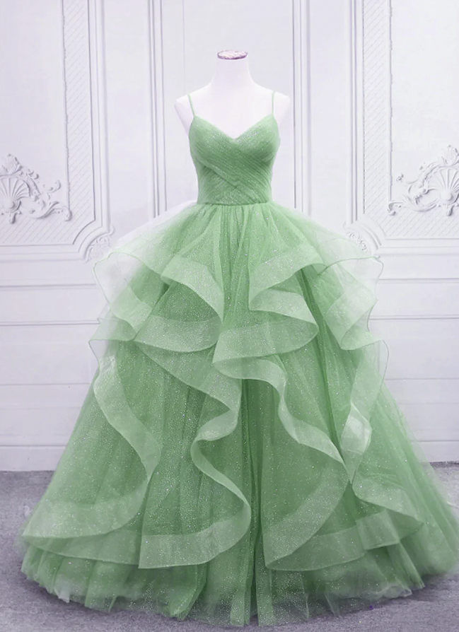 ball gown green birthday dresses,long sparkly green prom dresses online,custom prom dresses