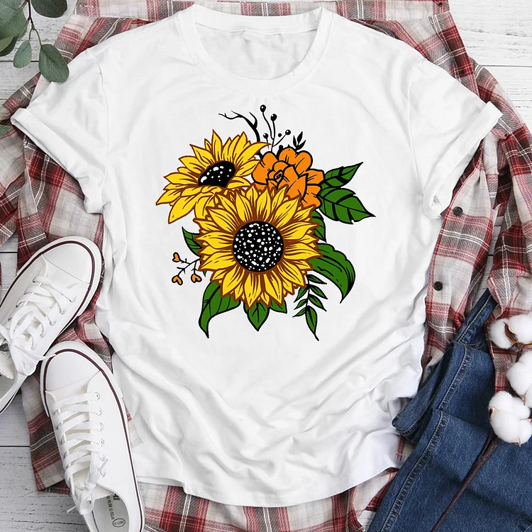 Sunflower Bouquet T-Shirt-06027