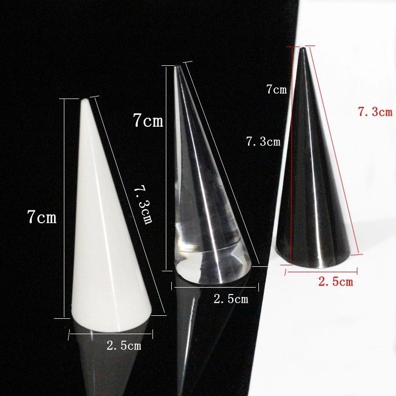 Minimalist Solid Color Arylic Jewelry Rack