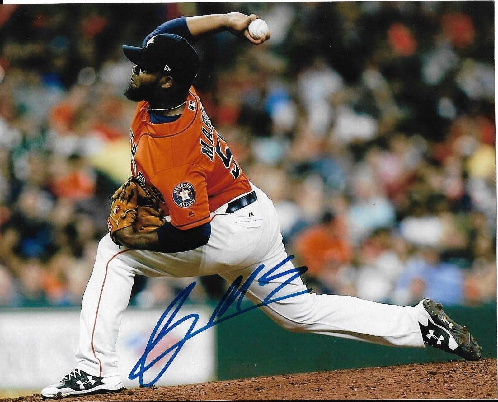 FRANCIS MARTES signed autographed WORLD SERIES HOUSTON ASTROS 8x10 Photo Poster painting w/COA