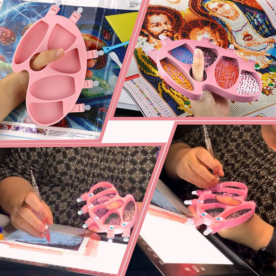 Diamond Painting Tools | 5 Section Palm Trays