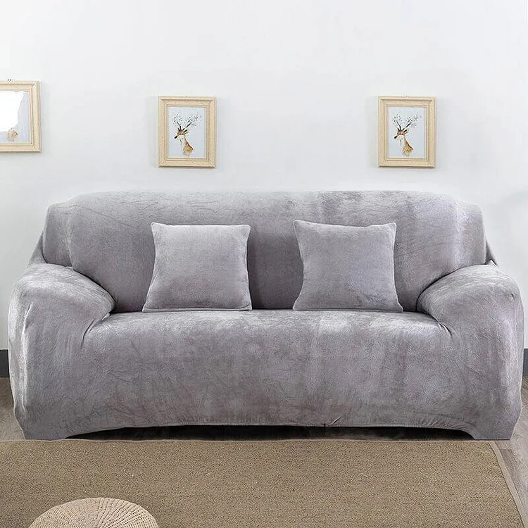 Stretch Thick Velvet Sofa Cover | AvasHome