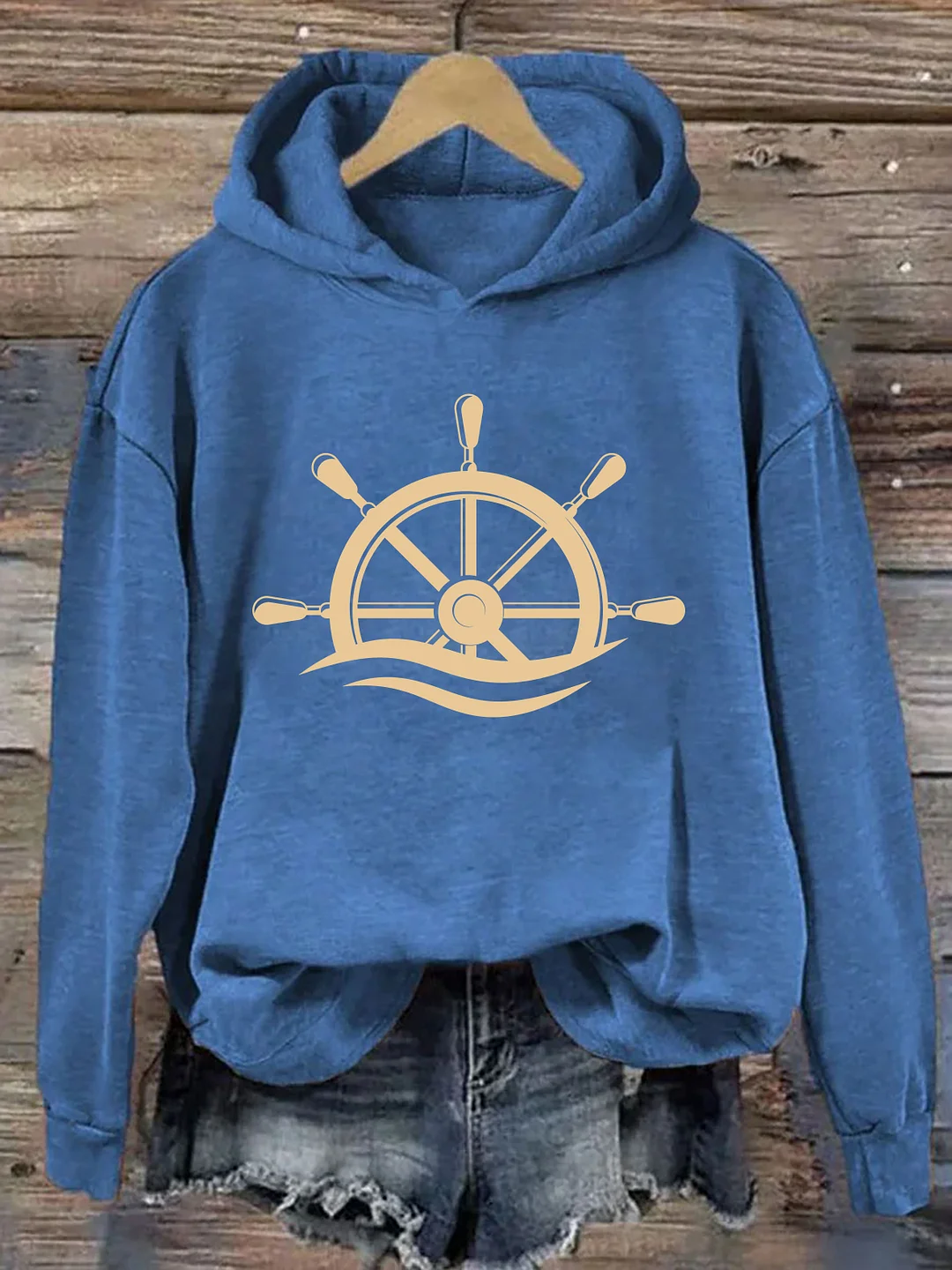 Ship Wheel Hoodie