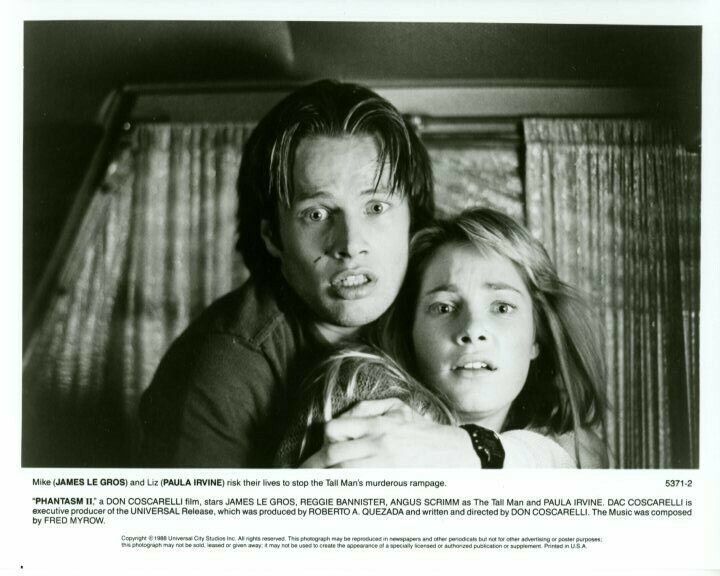 James Le Gros Paula Irvine Phantasm 2 Original Press 8X10 Photo Poster painting