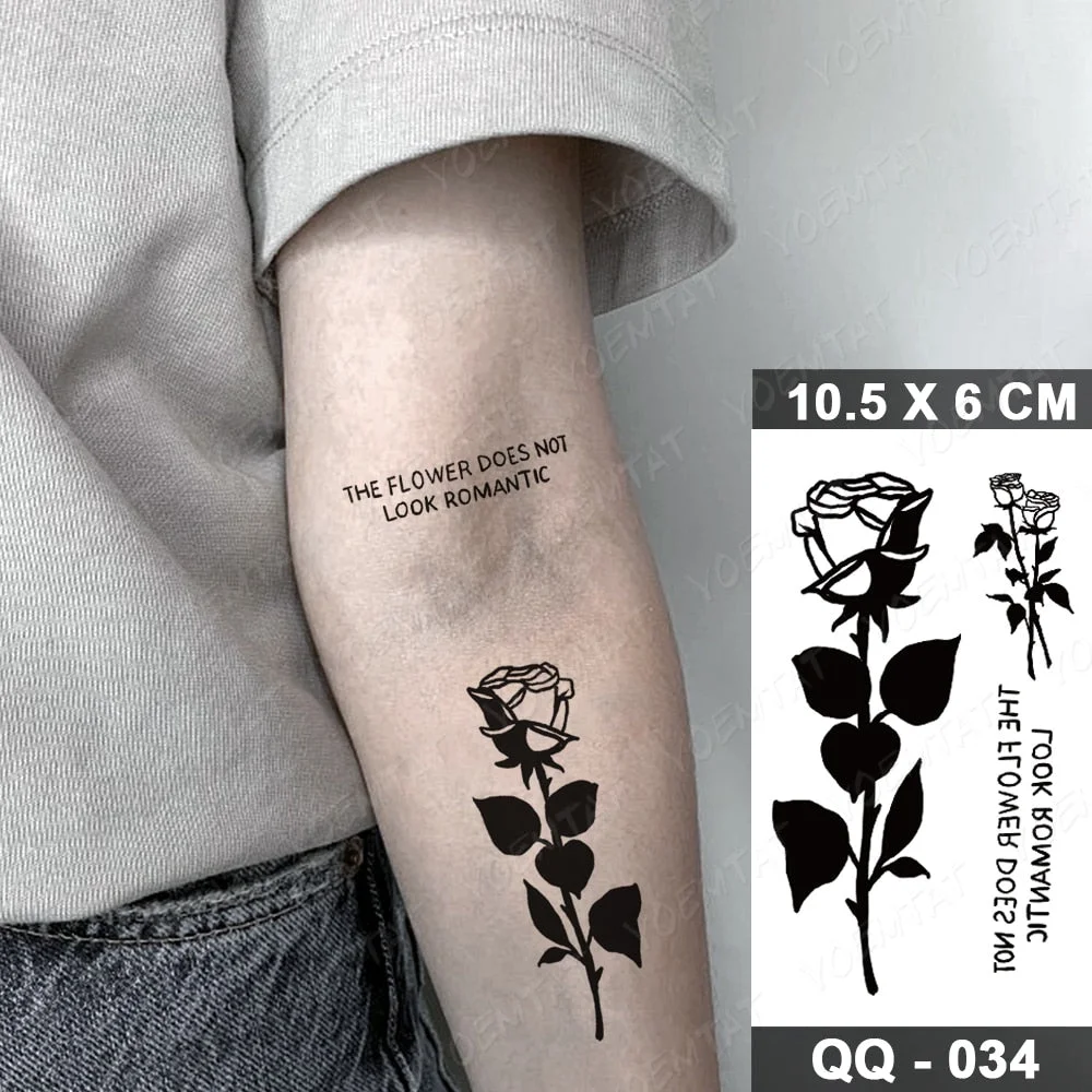 Waterproof Temporary Tattoo Sticker Cloud Lightning Magic Flash Tatoo Small Cute Crystal Hand Wrist Fake Tatto For Body Art