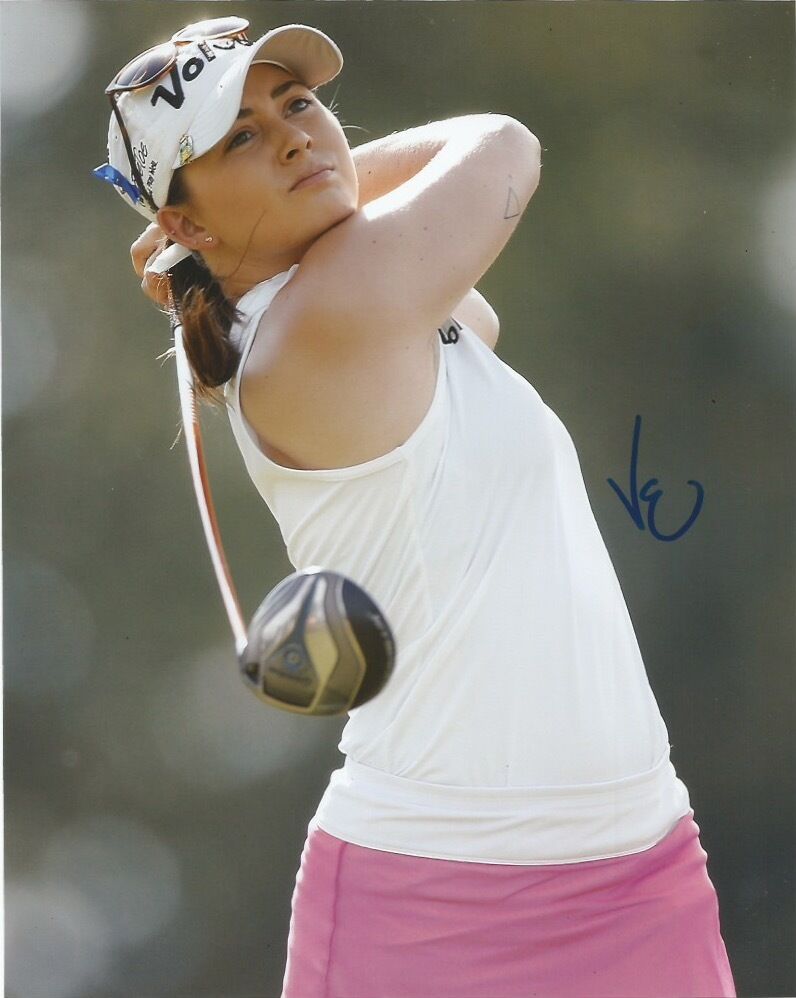 LPGA Victoria Elizabeth Autographed Signed 8x10 Photo Poster painting COA DD