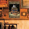 That's What I Do I Drink Tea I Read Books And I Know Things - Vintage Metal Signs - 20*30cm