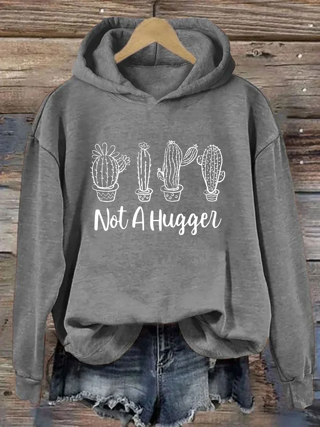 Not A Hugger Hoodie