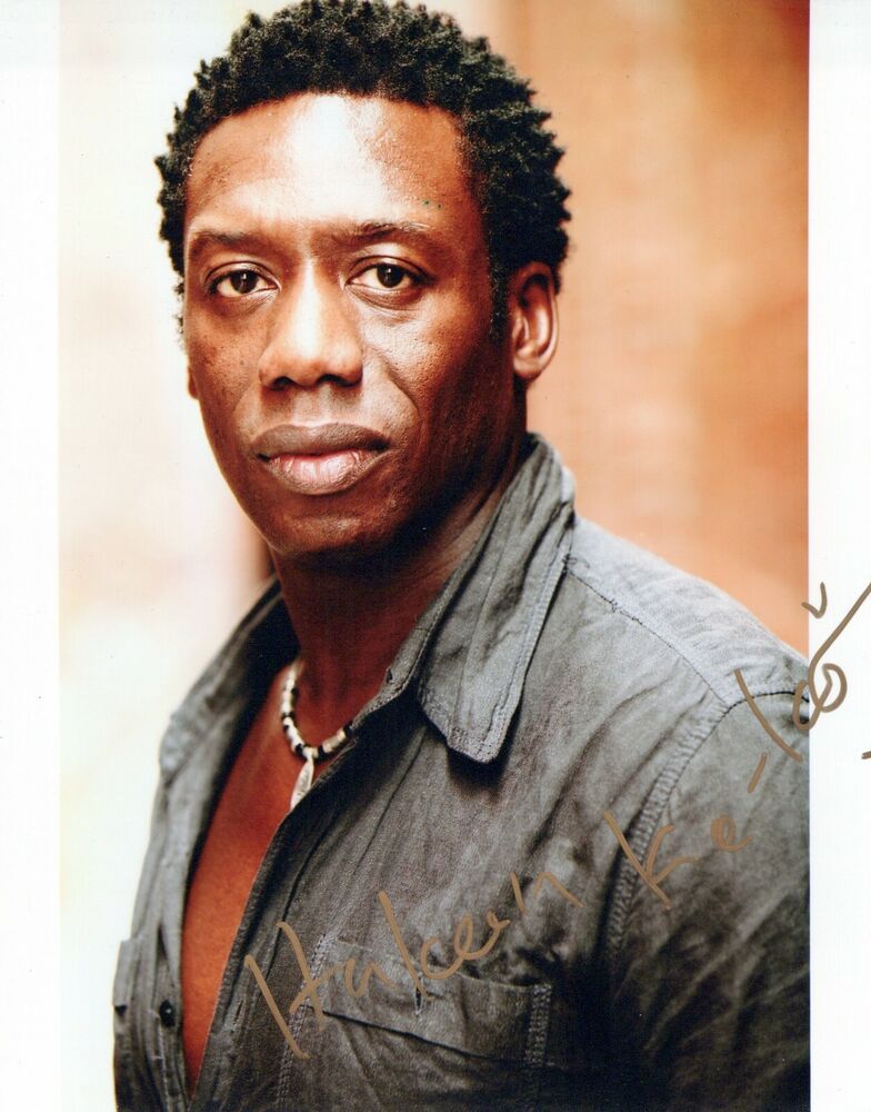 Hakeem Kae-Kazim head shot autographed Photo Poster painting signed 8x10 #1