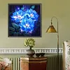 Diamond Painting -DIY Round Drill Glowing Flowers(40x40cm)