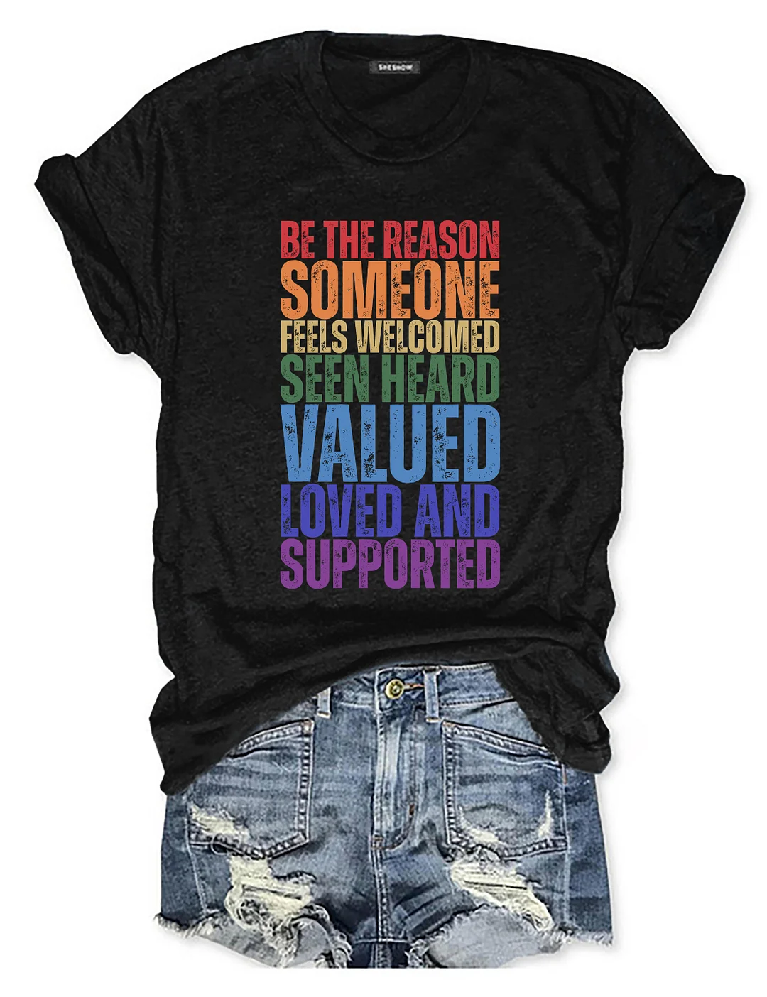 Rainbow Affirmation T-shirt